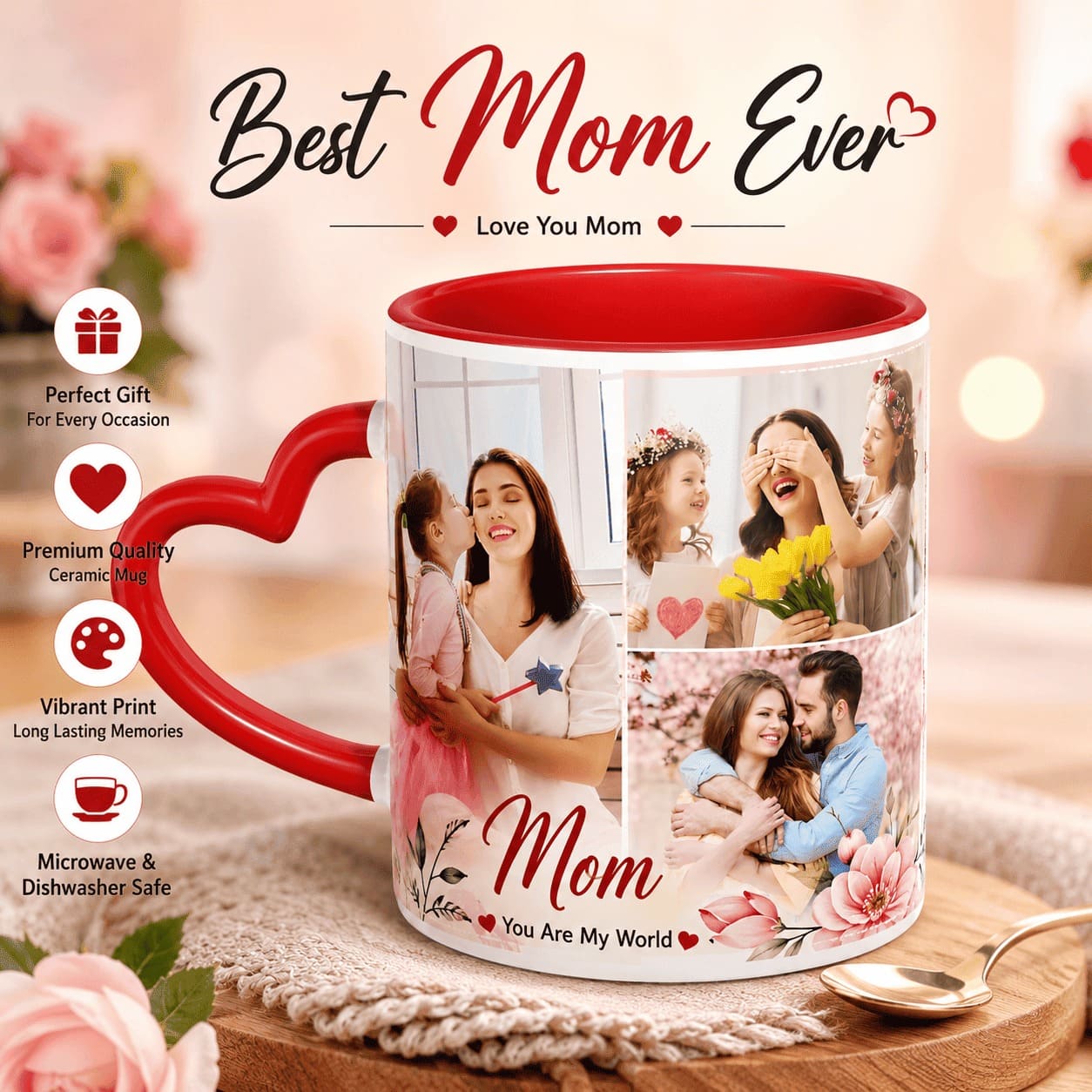 Heart Handle Mug