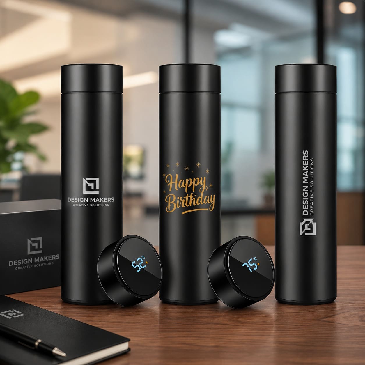 Temperature Display Water Bottle