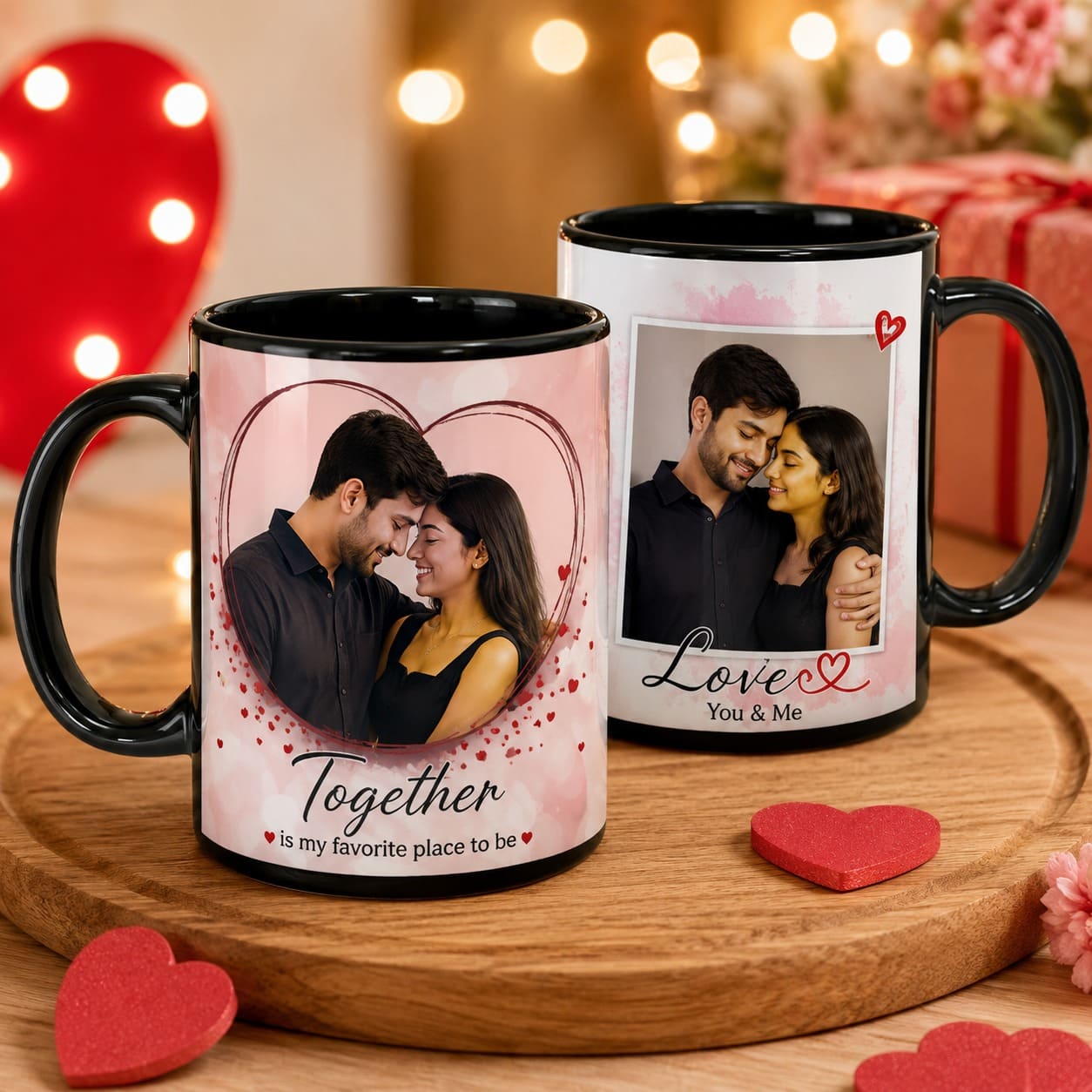 Black Patch Mug