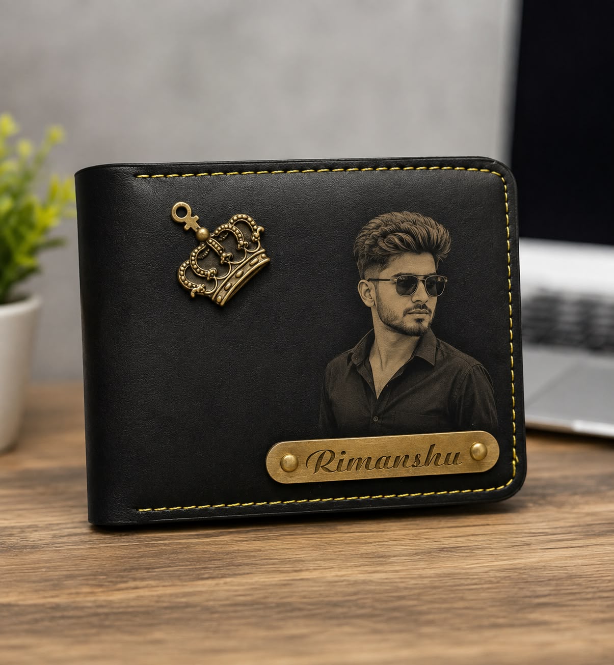 Premium Personalized Leather Wallet