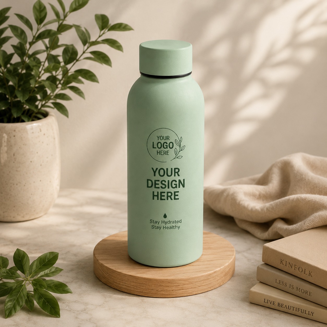 Premium Matte Finish Water Bottle