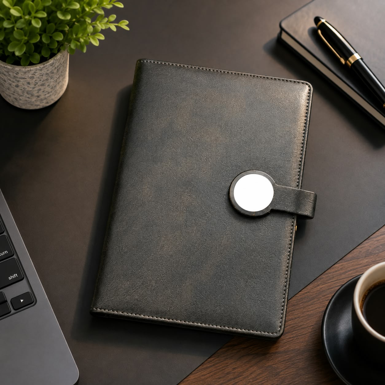 Premium A5 Leather Diary