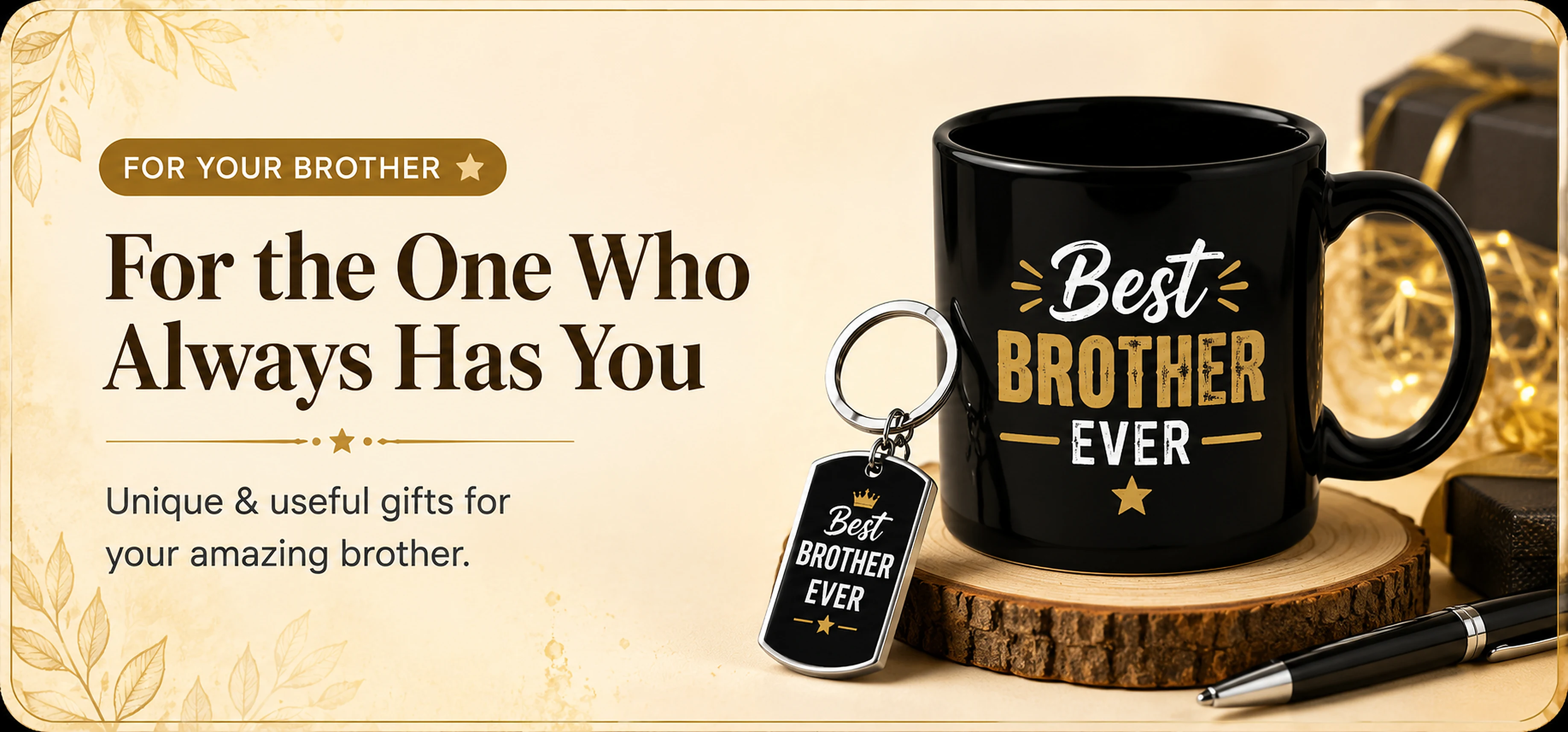 For your brother — the one who always has you